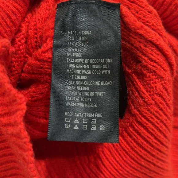 Red American eagle sweater - Picture 3 of 4